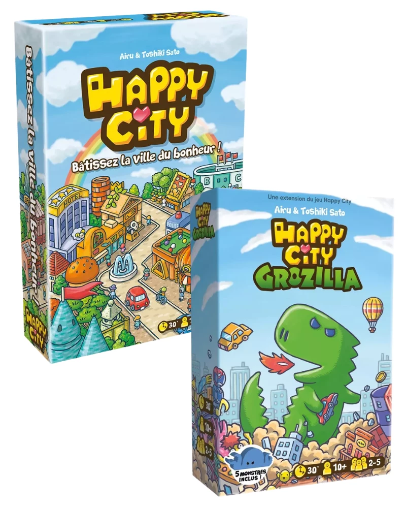 Boite de Pack Happy City + Extension