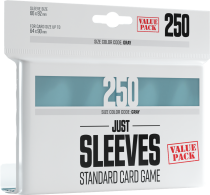 250 JUST SLEEVES - VALUE PACK CLEAR Gamegenic
