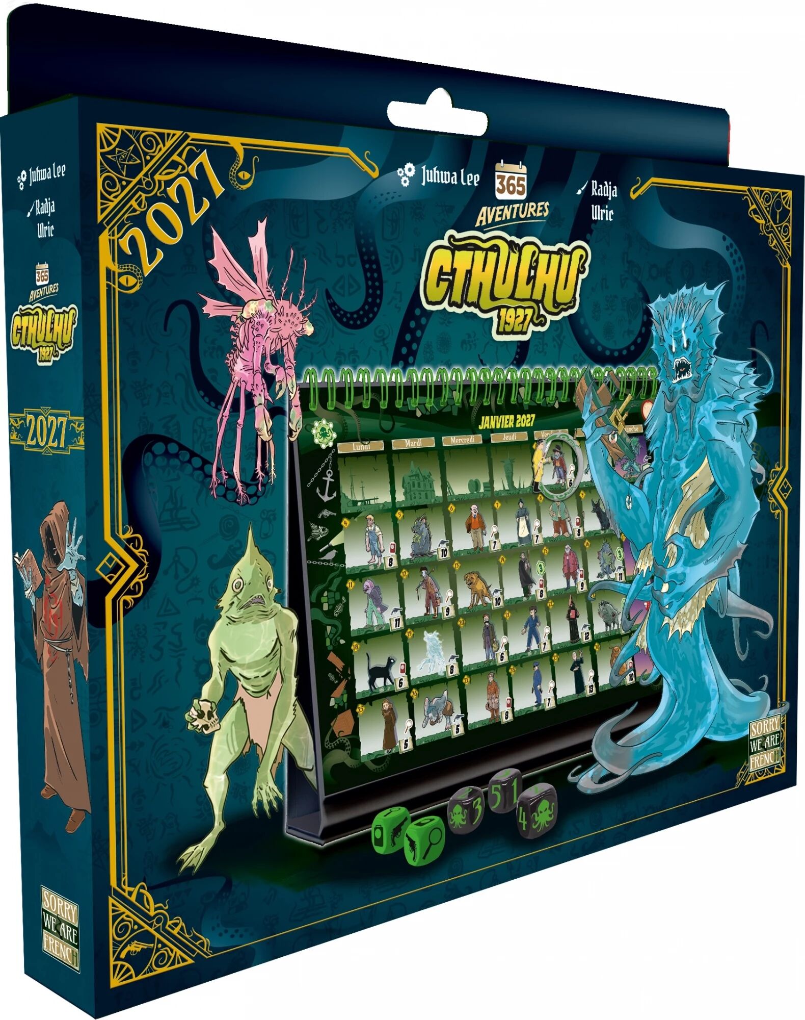 Boite de 365 Aventures - Cthulhu 1927