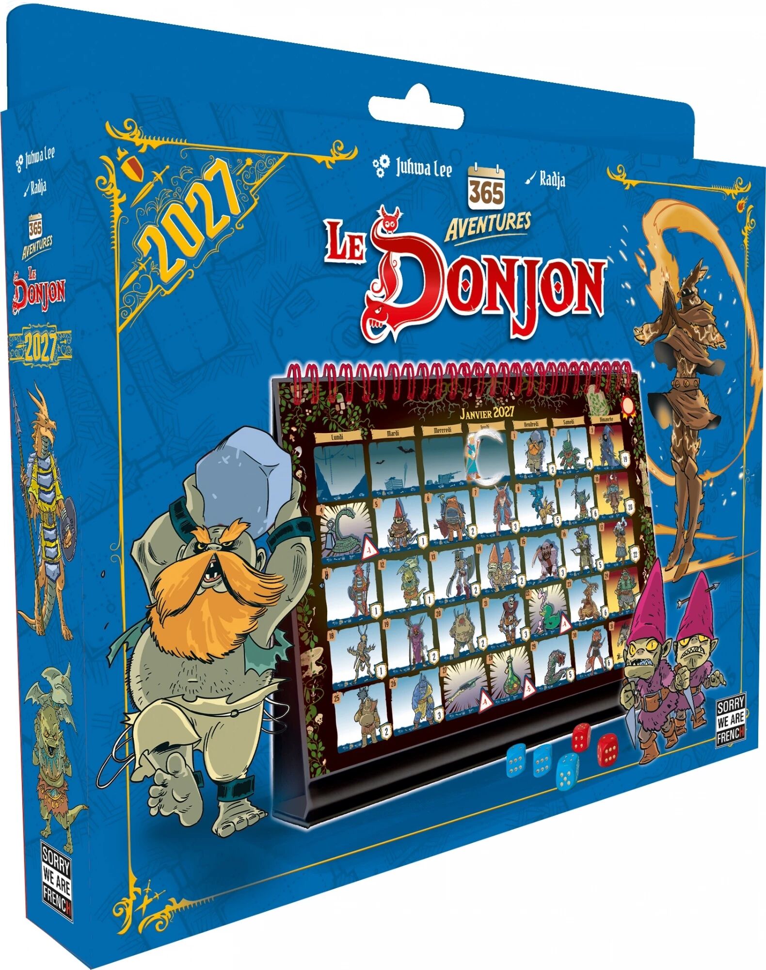 Boite de 365 Aventures - Le Donjon 2027
