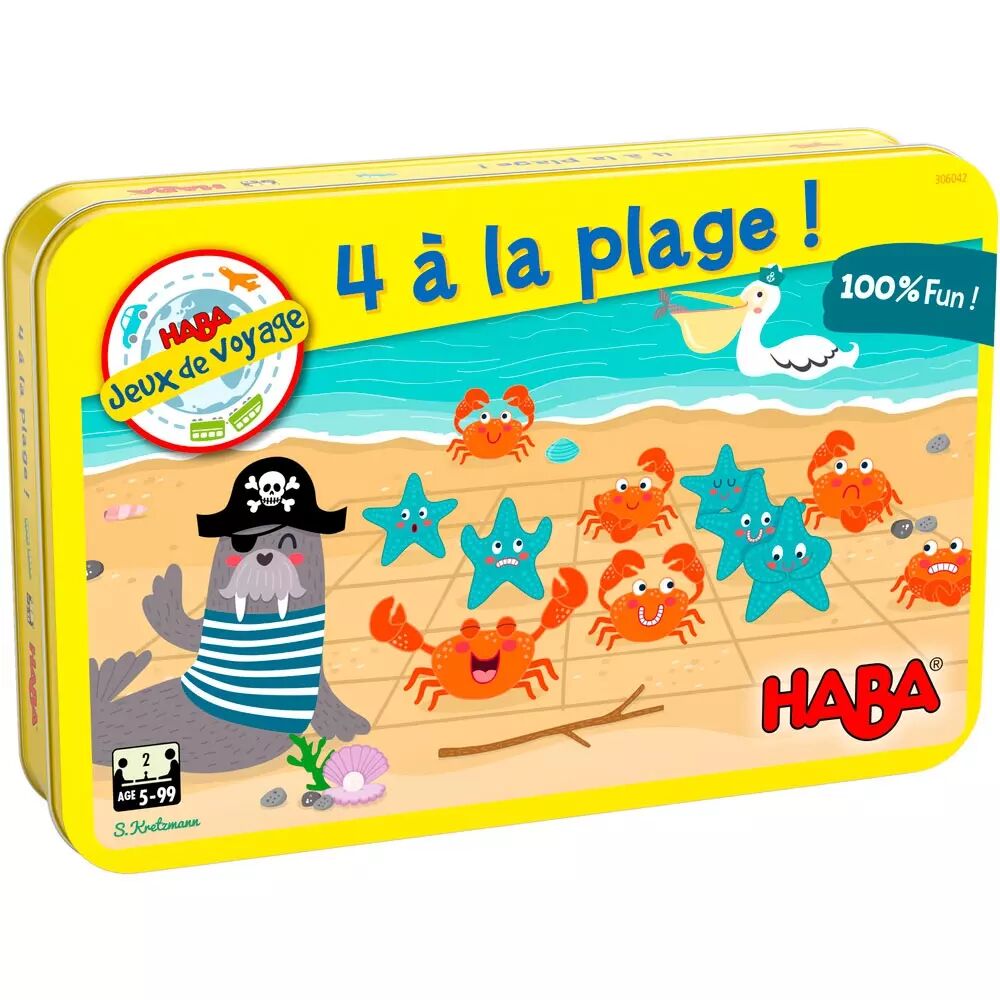 HABA - Bataille navale - Jeu de société Enfant - Boîte métallique a