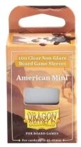 41x63mm - 100 Prot&egrave;ge-cartes Standard Clear/Non-Glare - Dragon Shield