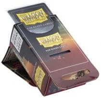 45x68mm - 100 Prot&egrave;ge-cartes Small Mini-Euro Clear/Non-Glare - Dragon Shield