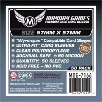57x57mm - Lot de 50 protège-cartes Premium pour Wyrmspan - Mayday Games