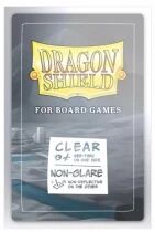 57x89mm - 100 Prot&egrave;ge-cartes Standard Clear/Non-Glare - Dragon Shield