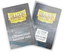 57x89mm - 100 Prot&egrave;ge-cartes Standard Clear/Non-Glare - Dragon Shield