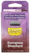 59x92mm - 100 Prot&egrave;ge-cartes Standard Clear/Non-Glare - Dragon Shield
