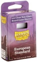 59x92mm - 100 Prot&egrave;ge-cartes Standard Clear/Non-Glare - Dragon Shield