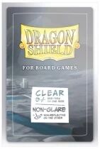 59x92mm - 100 Prot&egrave;ge-cartes Standard Clear/Non-Glare - Dragon Shield