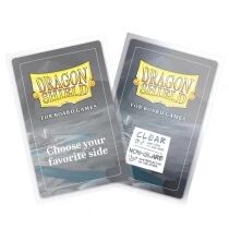 59x92mm - 100 Prot&egrave;ge-cartes Standard Clear/Non-Glare - Dragon Shield