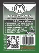 63.5x88mm - Lot de 50 protège-cartes Premium - Mayday Games