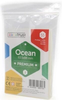 63.5x88mm - Lot de 55 prot�ge-cartes Premium - Zacatrus