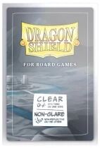 65x100mm - 100 Prot&egrave;ge-cartes Extra Large Clear/Non-Glare - Dragon Shield