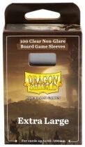 65x100mm - 100 Prot&egrave;ge-cartes Extra Large Clear/Non-Glare - Dragon Shield