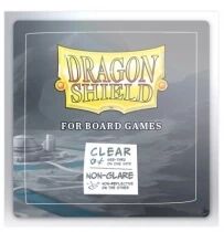 70x70mm - 100 Prot&egrave;ge-cartes Standard Clear/Non-Glare - Dragon Shield