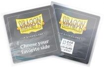 70x70mm - 100 Prot&egrave;ge-cartes Standard Clear/Non-Glare - Dragon Shield
