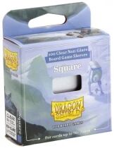 70x70mm - 100 Prot&egrave;ge-cartes Standard Clear/Non-Glare - Dragon Shield