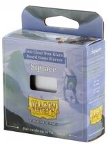 70x70mm - 100 Prot&egrave;ge-cartes Standard Clear/Non-Glare - Dragon Shield