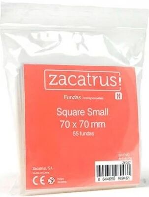 70x70mm - Lot de 55 prot�ge-cartes Square S - Zacatrus