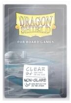 80x120mm - 100 Prot&egrave;ge-cartes Oversize Clear/Non-Glare - Dragon Shield