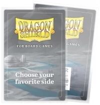 80x120mm - 100 Prot&egrave;ge-cartes Oversize Clear/Non-Glare - Dragon Shield