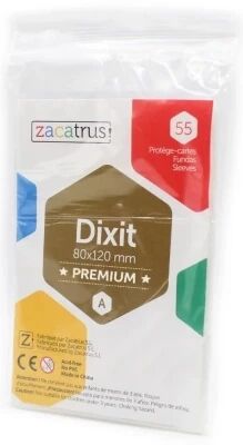 80x120mm - Lot de 55 prot�ge-cartes Dixit Premium - Zacatrus
