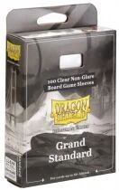 88x126mm - 100 Prot&egrave;ge-cartes Grand Standard Clear/Non-Glare - Dragon Shield