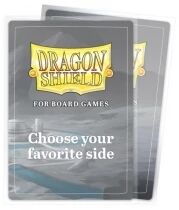 88x126mm - 100 Prot&egrave;ge-cartes Grand Standard Clear/Non-Glare - Dragon Shield