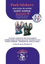 Agent Avenue Division M : Pack de Stickers 