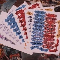 Arcs : Guerre & Déclin dans les Confins : Pack de Stickers