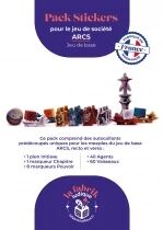 Arcs : Guerre & Déclin dans les Confins : Pack de Stickers