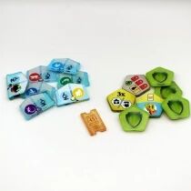 Ark Nova Mondes Marins - Jetons : Pack de Jetons Acryliques