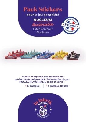 Australie (Ext. Nucleum) : Pack de Stickers