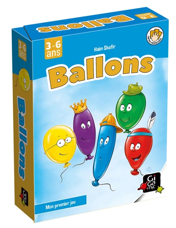 Ballons - Jeu de Cartes - Enfants - Gigamic
