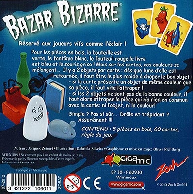 Bazar Bizarre - Jeux de société - Acheter sur