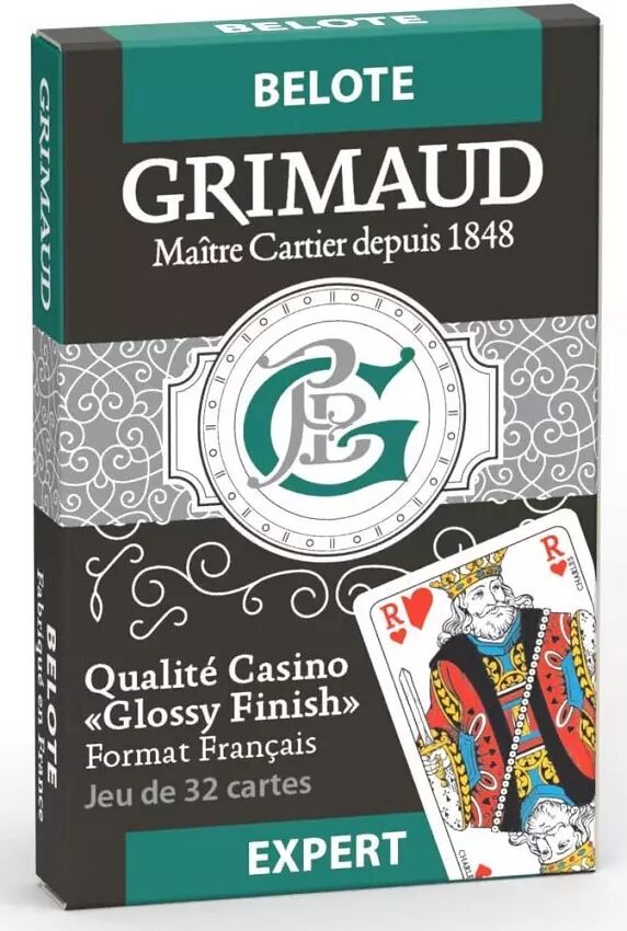 Jeu de 32 cartes - Belote - Grimaud Expert - Boutique