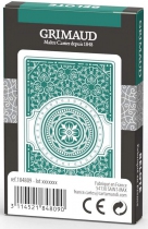 Belote - 32 cartes à dos vert - Grimaud Expert