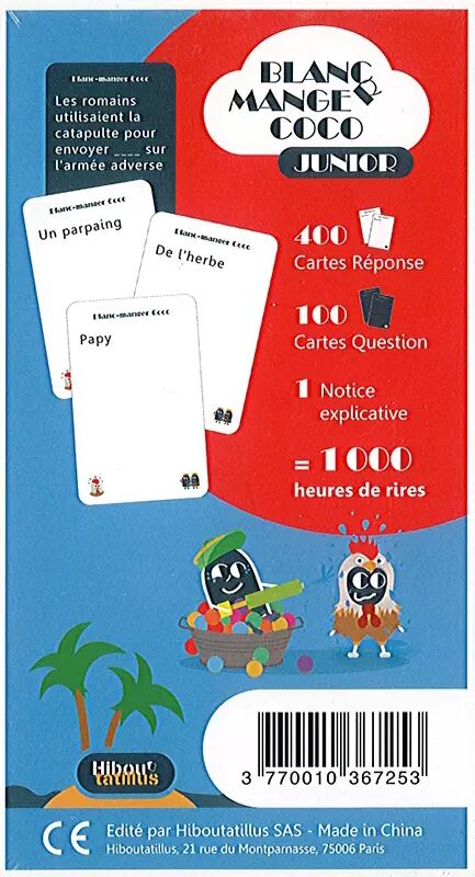 Jeu de société FR complet blanc manger coco junior la maitresse maillot de  bain