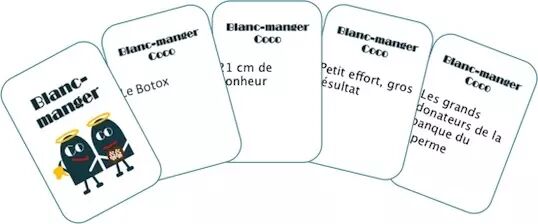 Blanc Manger Coco  L'As de Trèfle, vente de jeux de société