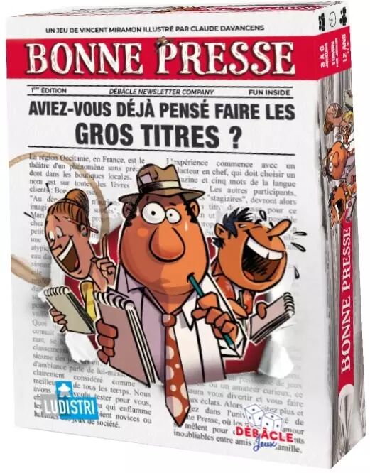 Bonne presse : Aviez-vous déjà pensé faire les gros titres ? | Miramon, Vincent. Auteur