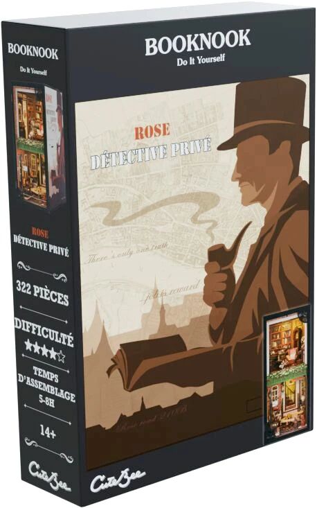 Boite de BookNook - Rose Detective Privé