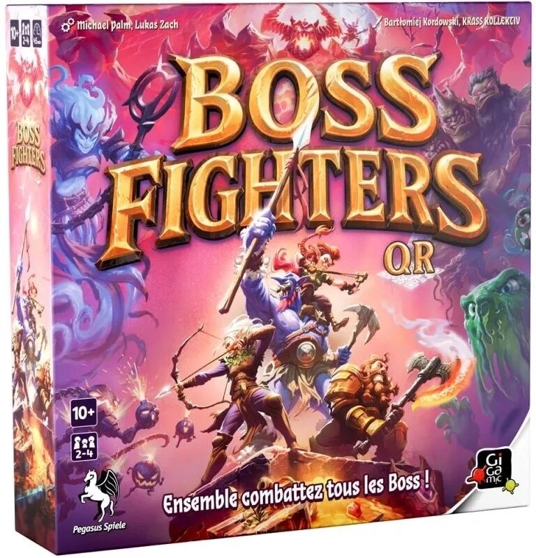 Boite de Boss Fighters QR