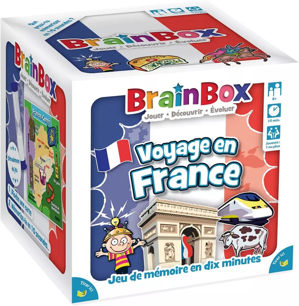 BrainBox - Voyage en France - Jeux de société - Acheter sur