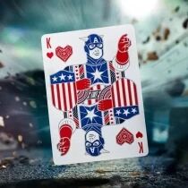 Captain America - Jeu de 54 Cartes - Theory11