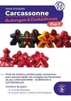 Carcassonne Auberges & Cath&eacute;drales : Pack de Stickers