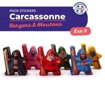 Carcassonne Bergers & Moutons : Pack de Stickers