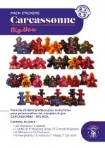 Carcassonne Bigbox : Pack de Stickers 