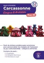 Carcassonne Cirque & Artistes : Pack de Stickers