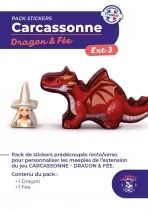 Carcassonne Dragon & F&eacute;e : Pack de Stickers