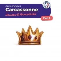 Carcassonne Joutes & Armoiries : Pack de Stickers